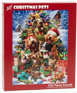 VERMONT CHRISTMAS COMPANY CASSE-TÊTE 550 PIÈCES - ANIMAUX DE NOËL #VC1303